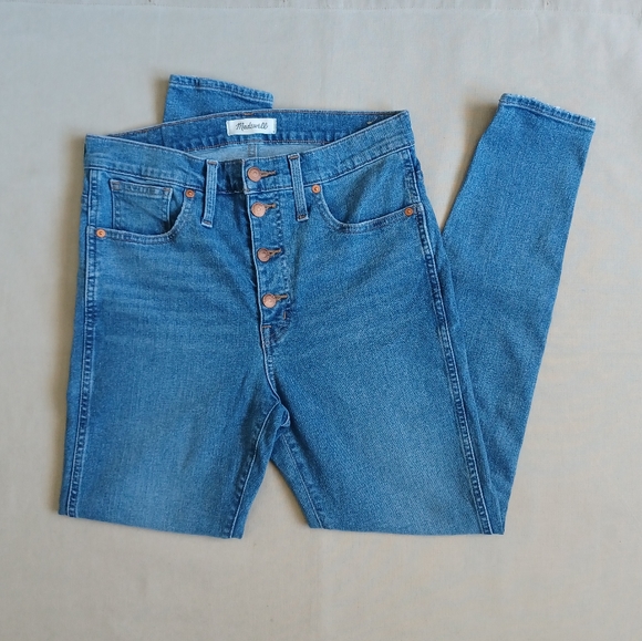 Madewell Denim - Madewell 10" High-rise Skinny Jeans
